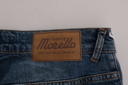 Indulge in the epitome of Italian denim craftsmanship with these stunning jeans