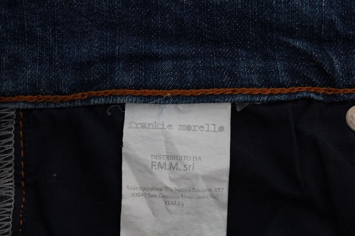 Elegantly crafted to flatter silhouette, these jeans embody luxury and style