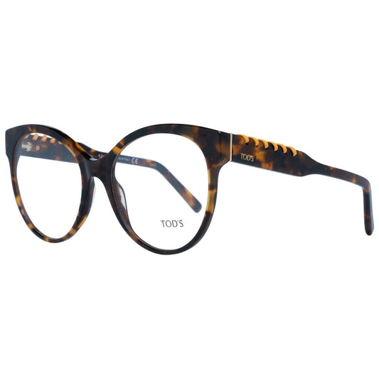 Tod's brown women optical frames with demo plastic lenses