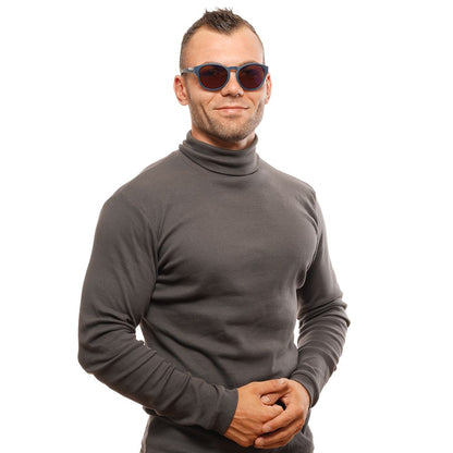 Bolle Blue Unisex Sunglasses with 53mm width lenses and 20mm bridge width