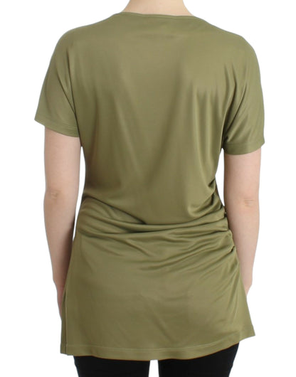 Luxurious 100% Viscose fabric in a rich green hue