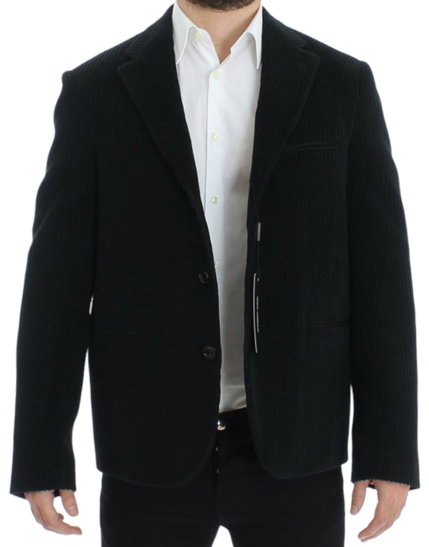 Dolce & Gabbana Elegant Black Martini Blazer Jacket - sophisticated and stylish formal wear for men