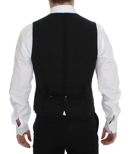 Crafted in Italy with single-breasted front button closure and adjustable back waist strap
