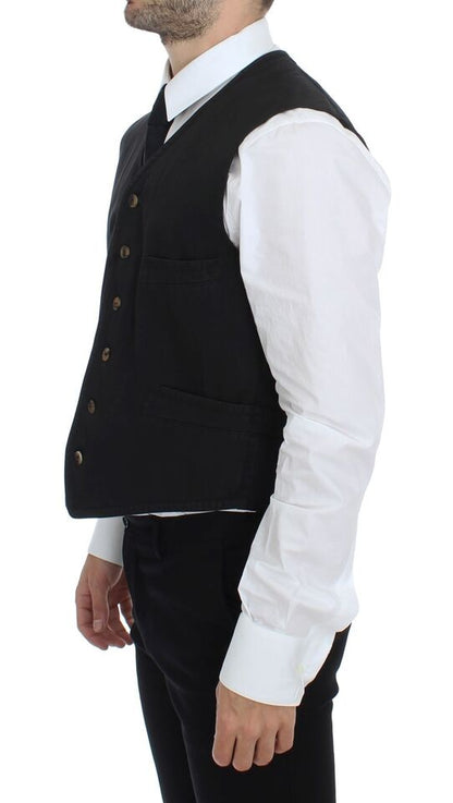 Dolce & Gabbana MainLine collection high fashion dress vest