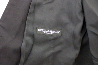 Dolce & Gabbana Elegant Blue Cotton Stretch Dress Vest with authentic brand-new tag