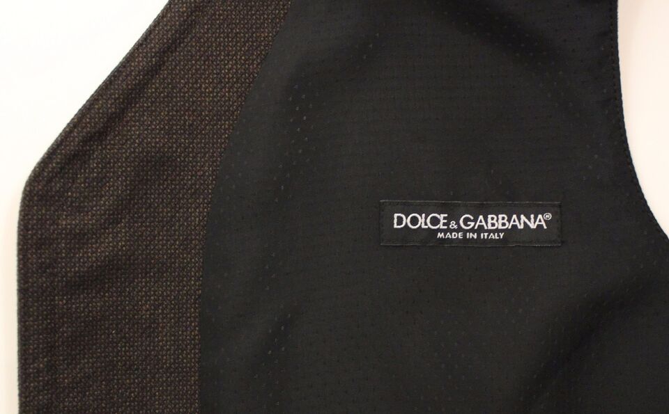 Italian elegance embodied in this striking Dolce & Gabbana dress vest