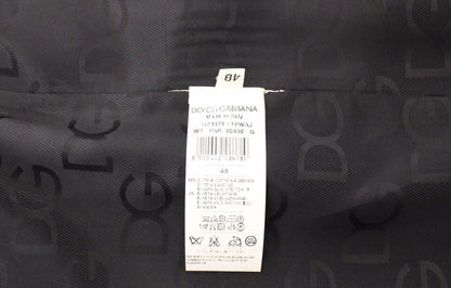 Dolce & Gabbana Elegant Blue Cotton Stretch Dress Vest for Women
