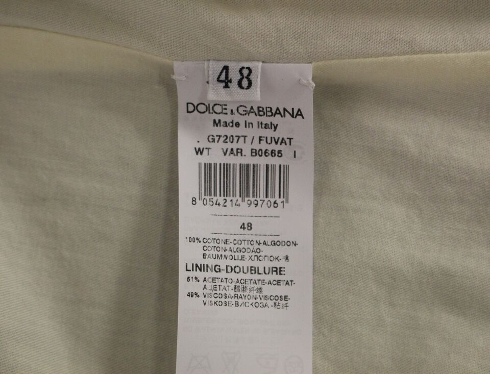 Dolce & Gabbana Dress Vest, a true wardrobe essential for those who appreciate finer things
