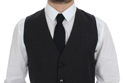 Elegant gray vest designed to impress, hailing from the prestigious MainLine collection and made in Italy, ideal for refining your wardrobe with the epitome of elegance