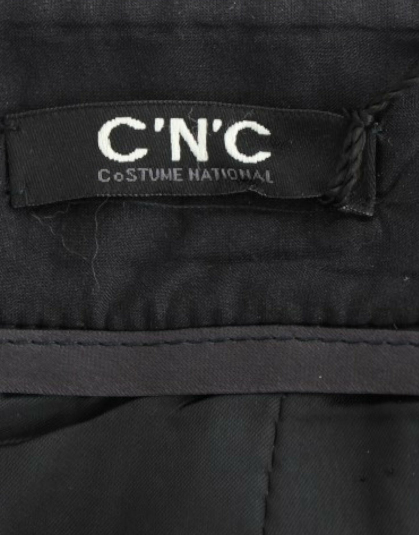 Costume National Mini Skirt crafted from luxurious wool blend material