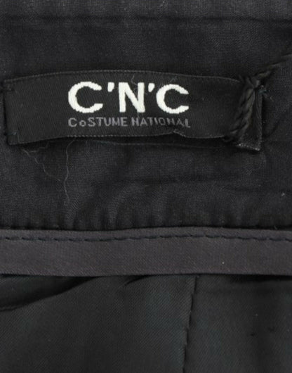 Costume National Mini Skirt crafted from luxurious wool blend material