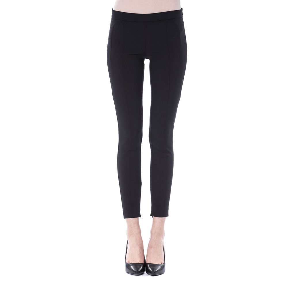 Stylish and versatile BYBLOS black polyester women pants for casual or formal wear