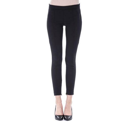 Stylish and versatile BYBLOS black polyester women pants for casual or formal wear