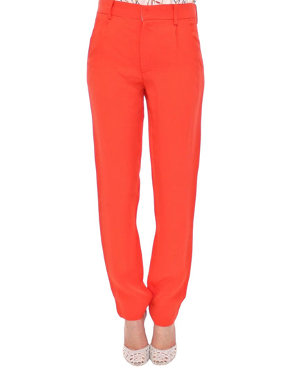Italian crafted CO|TE chic orange boyfriend pants with stylish design