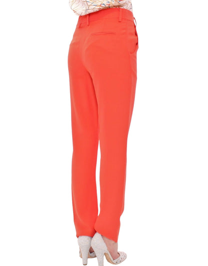 Italian crafted CO|TE chic orange boyfriend pants for a stylish look