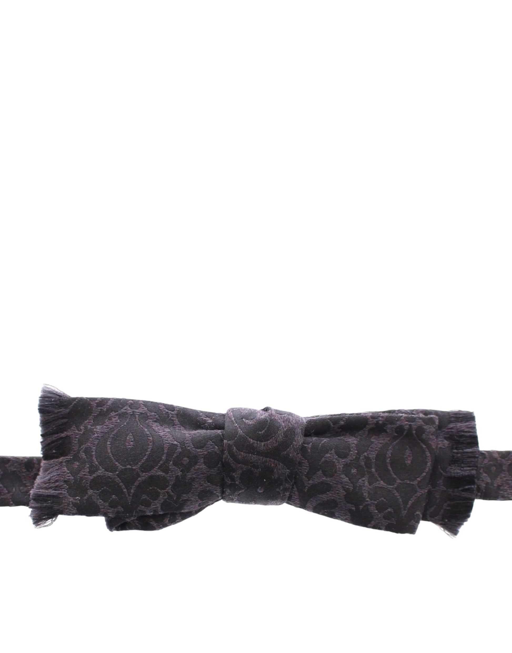 Dolce & Gabbana Paisley Silk Bow Tie