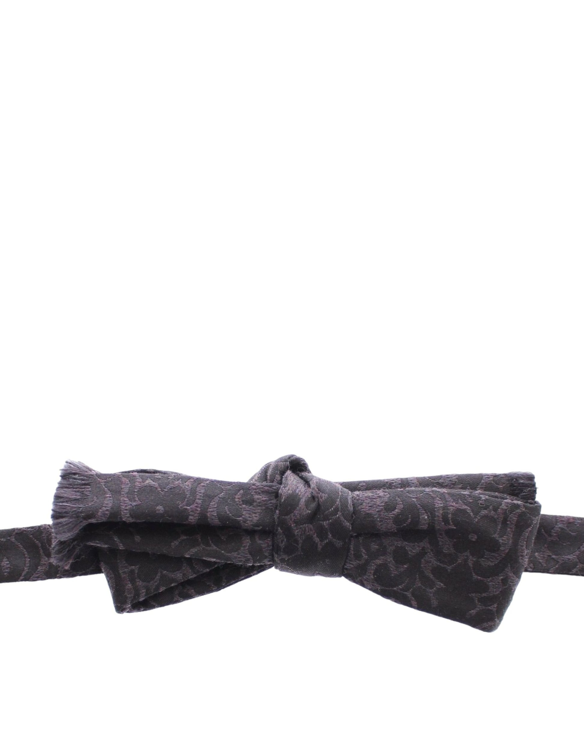 Dolce & Gabbana Paisley Silk Bow Tie