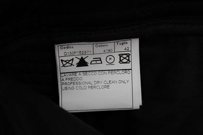 Ermanno Scervino chic black trousers exude Italian sophistication and allure