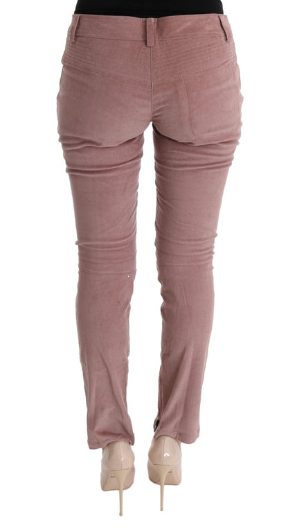 Elegant and comfortable Ermanno Scervino Chic Pink Capri Cropped Trousers