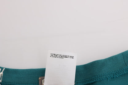 John Galliano Elegant Crewneck Cotton Sweater in Green for Men