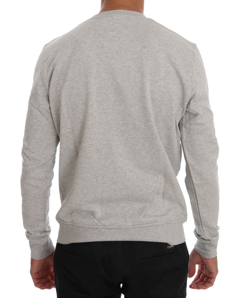 Chic and comfortable Frankie Morello sweater in gray