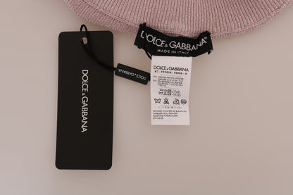 70% Rayon, 30% Polyester mid-waist stretch pants from Dolce & Gabbana