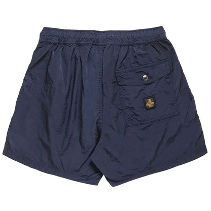 Refrigiwear Blue Nylon Men Swim Trunk
