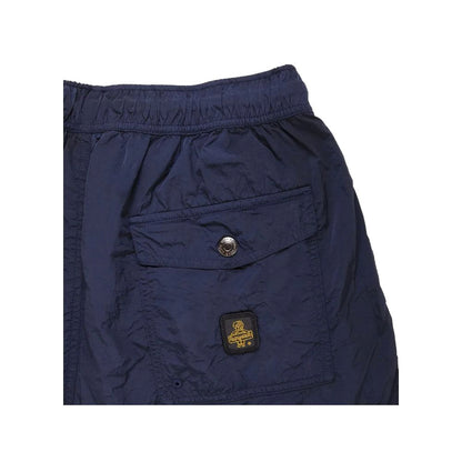 Refrigiwear Blue Nylon Men Swim Trunk