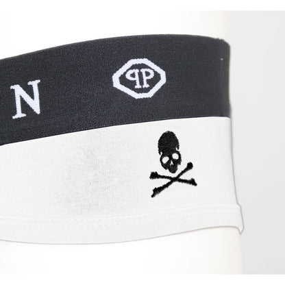 Iconic Philipp Plein logo on the elastic band adds a touch of opulent branding