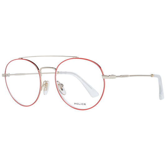 Red men's optical frames with a sleek and stylish design