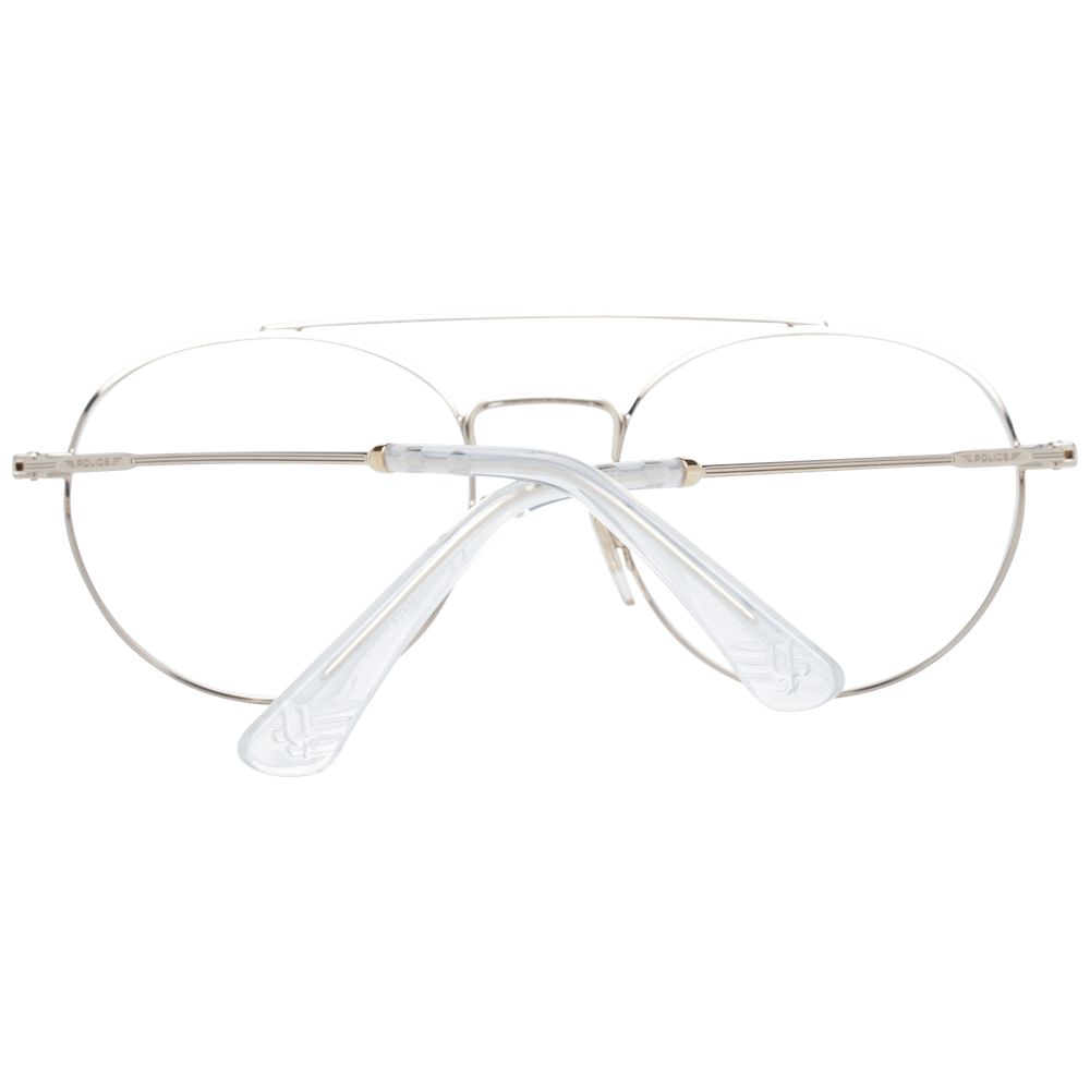 Men's red Police optical frames with sleek and modern design