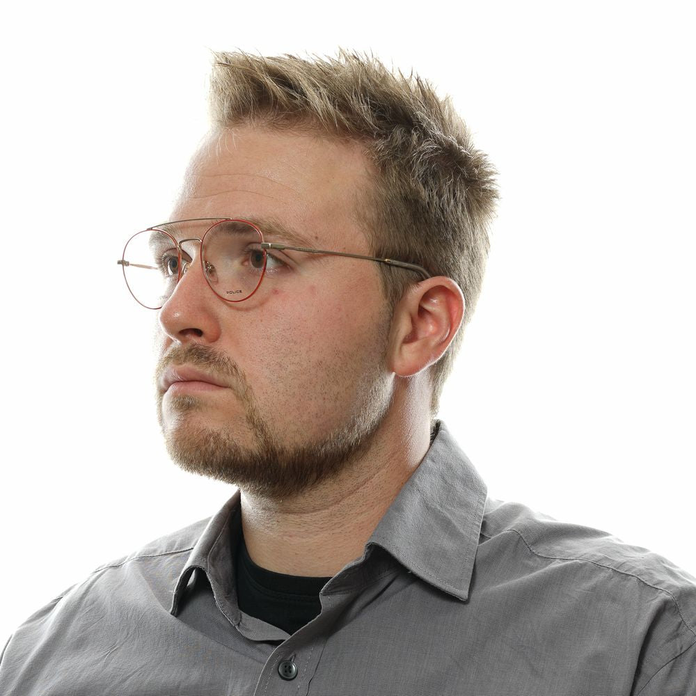 Stylish and professional Police Red Men Optical Frames for clear vision