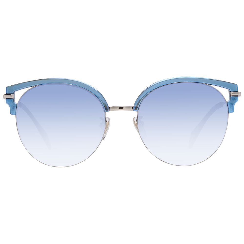 Metal and Plastic frame in Blue color with 100% UVA & UVB protection