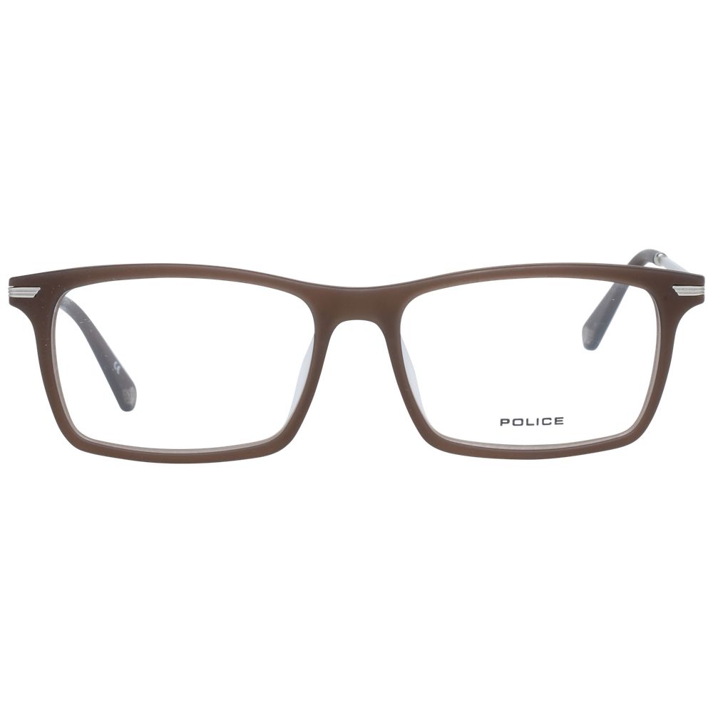 Brown full-rim optical frames for men with 52-16-145 size