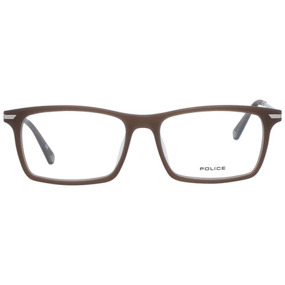 Brown full-rim optical frames for men with 52-16-145 size