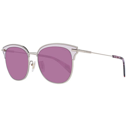 Burgundy women sunglasses with butterfly style and gradient lenses