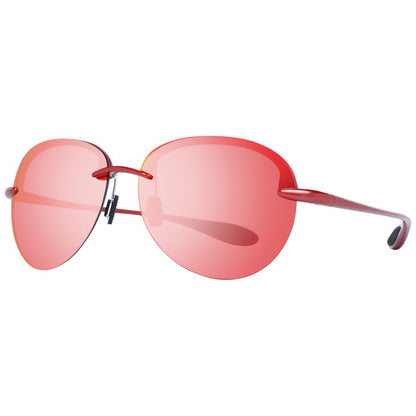 Police red men sunglasses with oval multicolor mirrored lenses 100% UVA & UVB protection Size: 62-14-140
