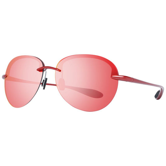 Police red men sunglasses with oval multicolor mirrored lenses 100% UVA & UVB protection Size: 62-14-140