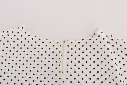 Stunning silk blouse epitomizing elegance and fine Italian craftsmanship