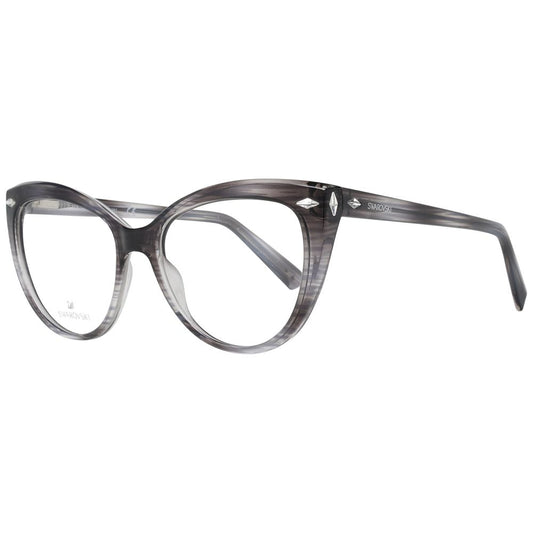 Swarovski Gray Women Optical Frames, Plastic Full-Rim, 53-16-140