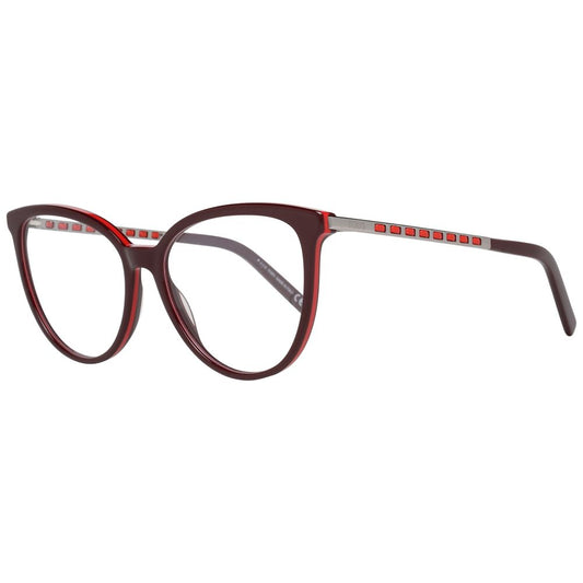Tod's Burgundy Women Optical Frames - Stylish and sophisticated eyewear for women