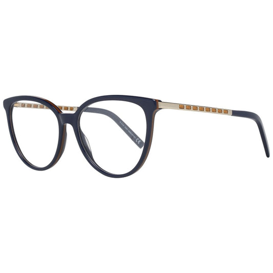 Tod's Blue Women Optical Frames with Metal & Plastic Frame Material