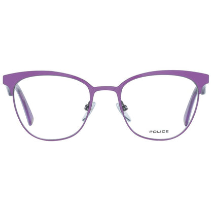 Stylish purple women's glasses with a branded case, 51-19-140 size, and 51mm lenses width