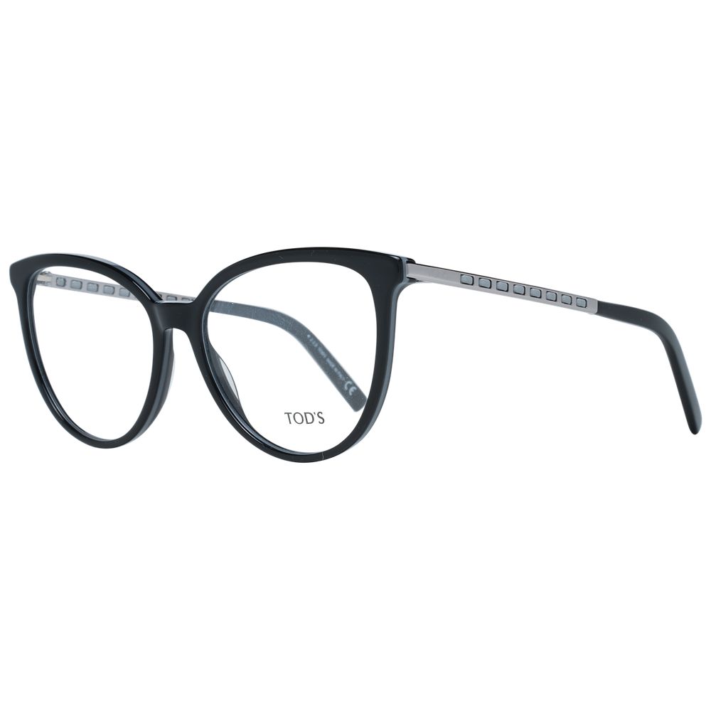 Tod's Black Women Optical Frames in Plastic with Full-Rim Style