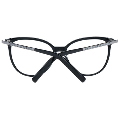 Tod's Black Women Optical Frames with 55mm Lenses and Branded Case
