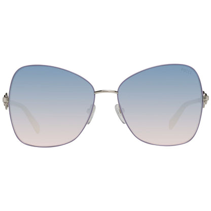 Emilio Pucci silver women sunglasses with stylish and elegant design