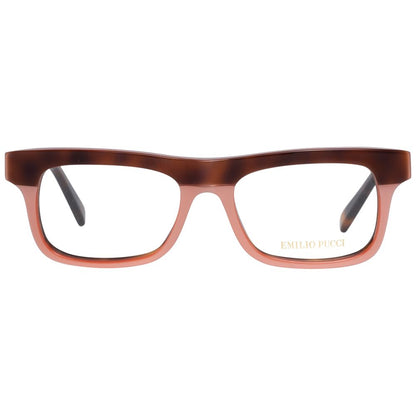 Stylish Emilio Pucci Orange Women Optical Frames with 49mm lenses and 16mm bridge width
