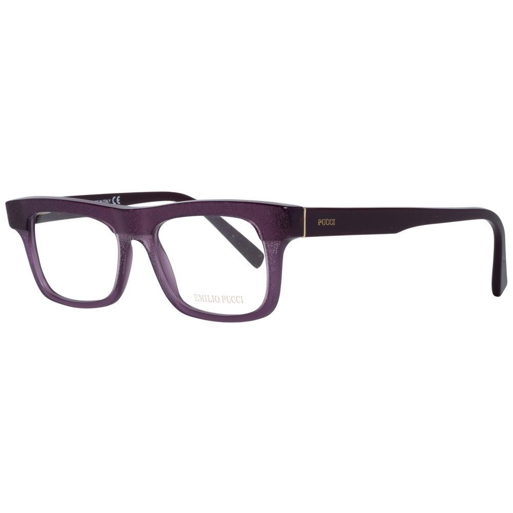 Emilio Pucci Purple Women Optical Frames, full-rimmed plastic frame, 49-16-140 size