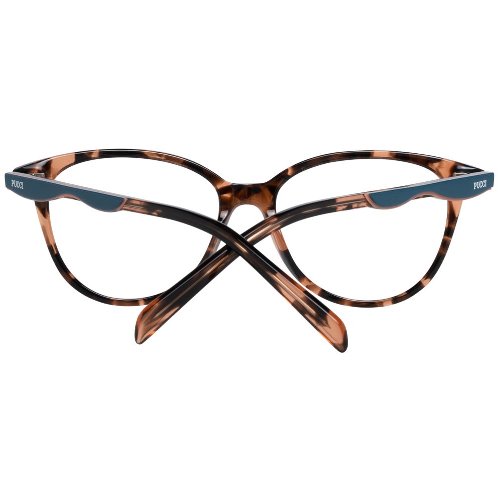 Emilio Pucci Brown Women Optical Frames in full-rim style