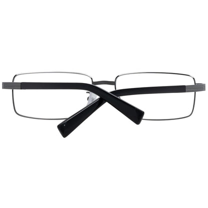 Full-Rim Gunmetal Gray Men Optical Frames with 143mm frame width